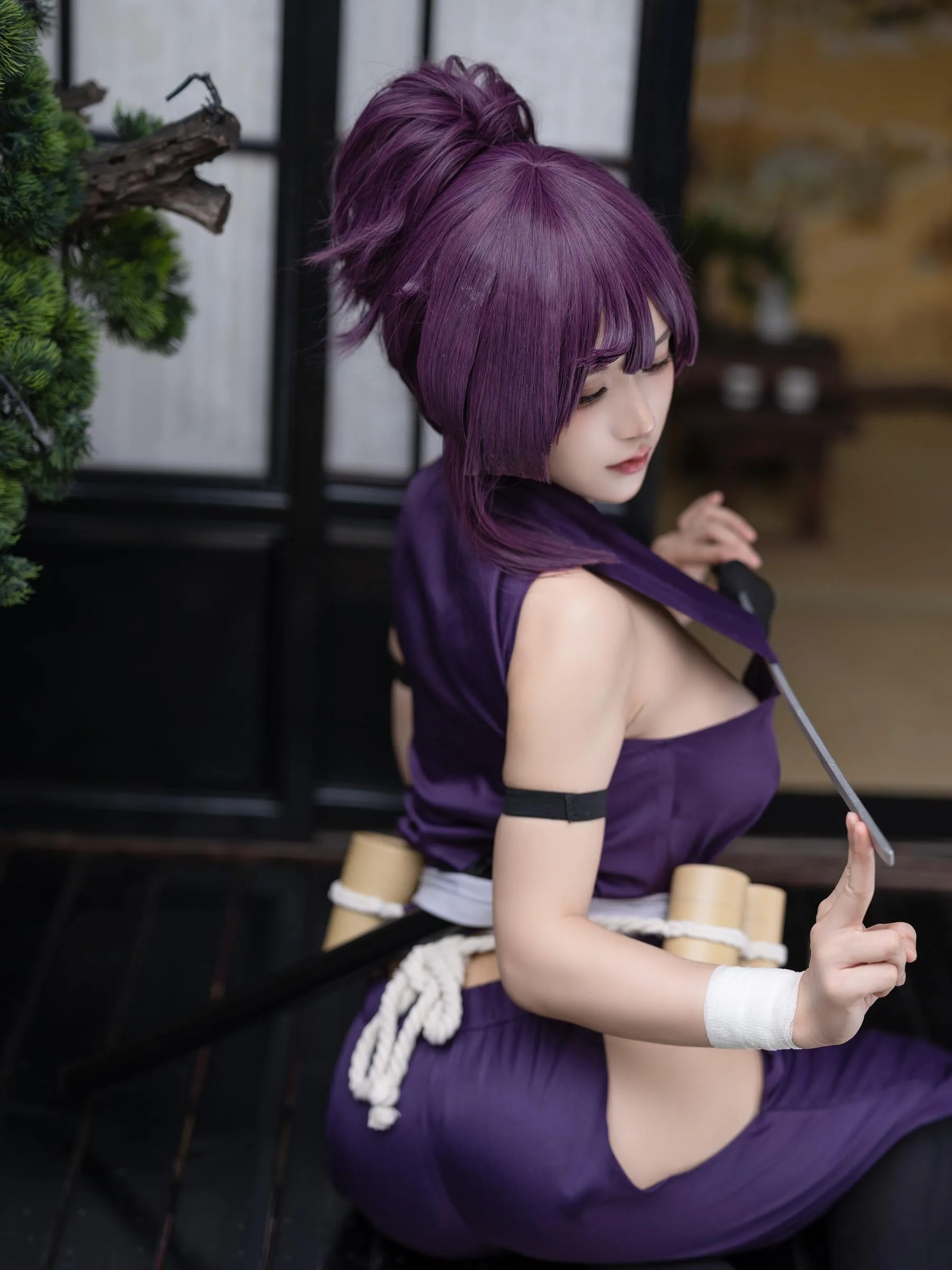 小仓千代w – NO.56 Yuzuriha Jigokuraku 地獄楽 杠 [26P]插图2
